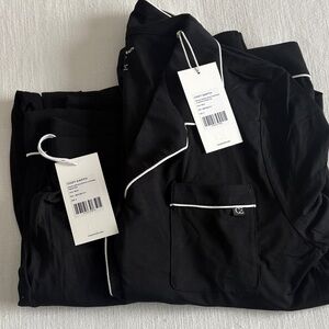 Cozy Earth Women's Black Pajama Set